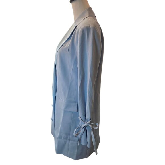 THE DROP Women's Summer Song Blazer/Dress by @carolinecrawford Sz: S Blue - Picture 8 of 16